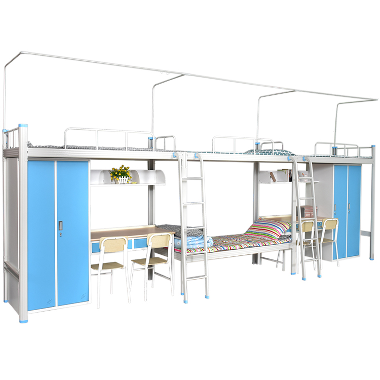 三連四人位中間側(cè)梯公寓床