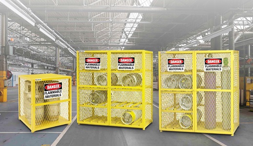 網(wǎng)狀氣瓶柜