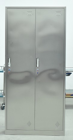 不銹鋼二門更衣柜