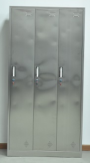 不銹鋼三門更衣柜